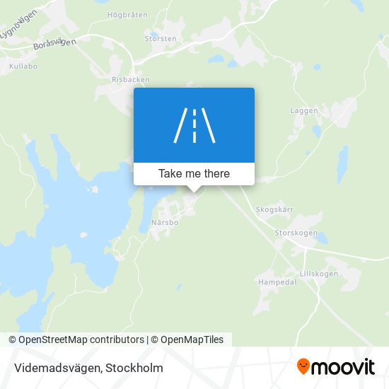 Videmadsvägen map