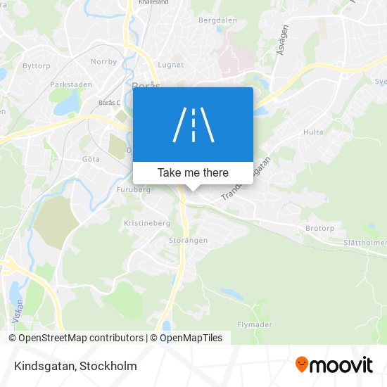 Kindsgatan map