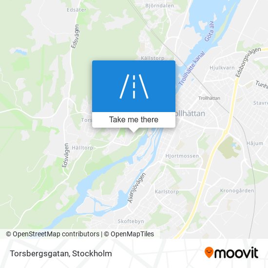 Torsbergsgatan map