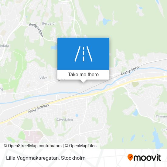Lilla Vagnmakaregatan map