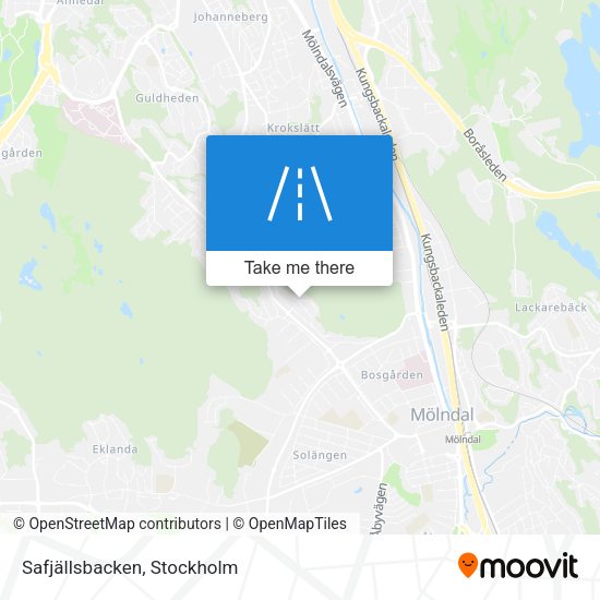 Safjällsbacken map