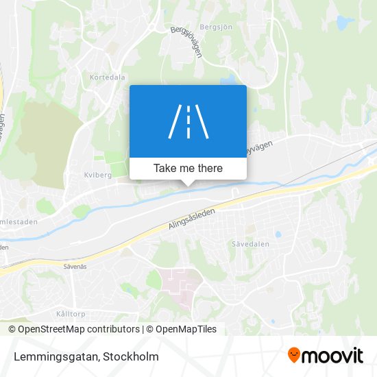 Lemmingsgatan map