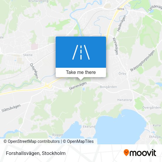 Forshallsvägen map