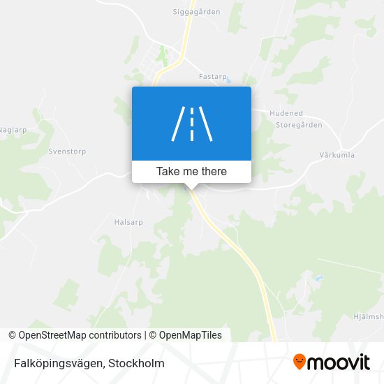 Falköpingsvägen map