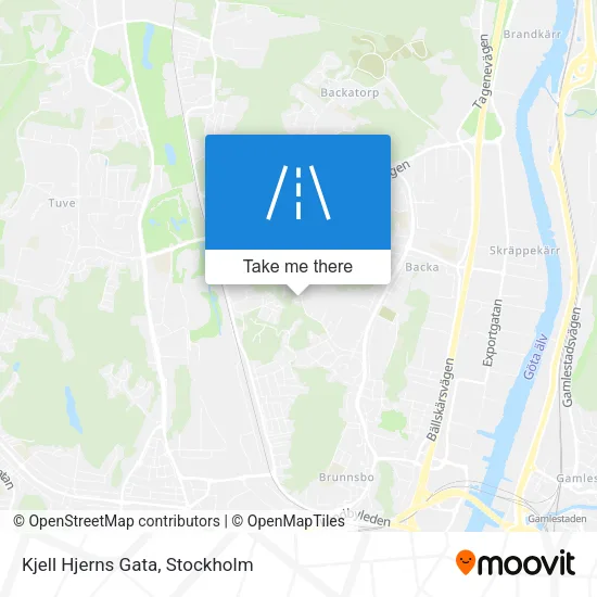 Kjell Hjerns Gata map