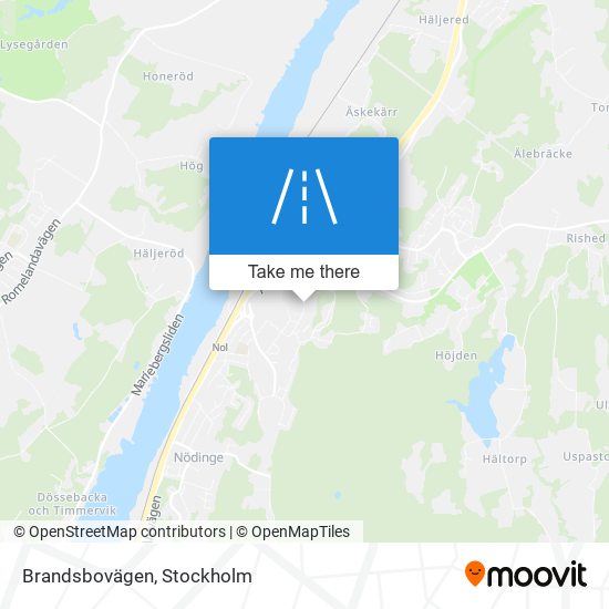 Brandsbovägen map