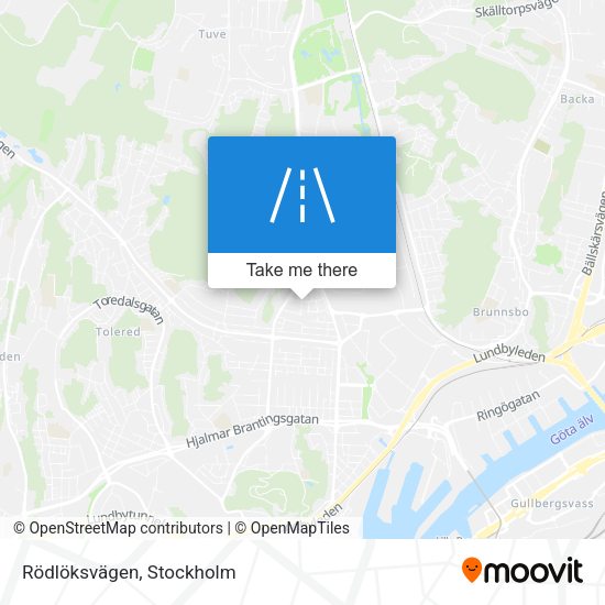 Rödlöksvägen map