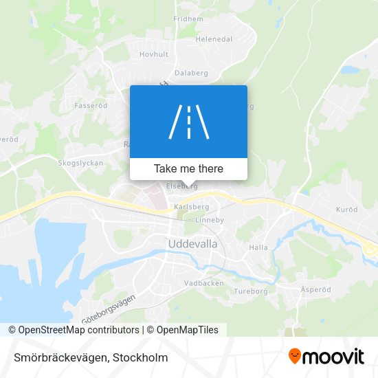 Smörbräckevägen map