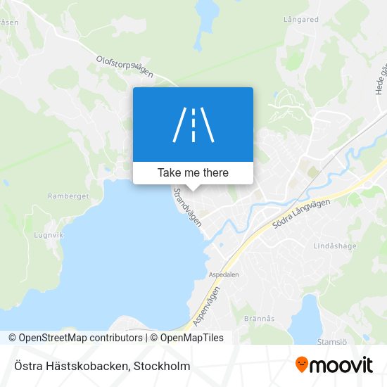 Östra Hästskobacken map
