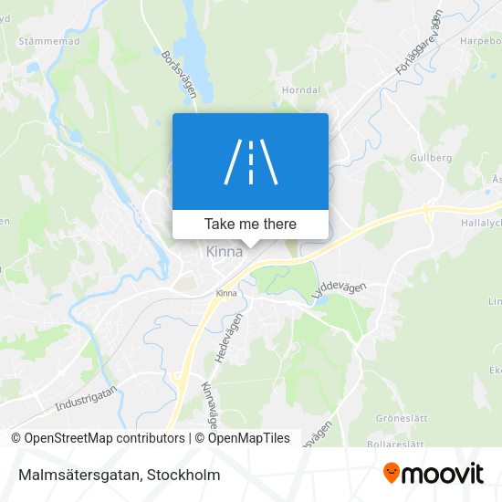 Malmsätersgatan map