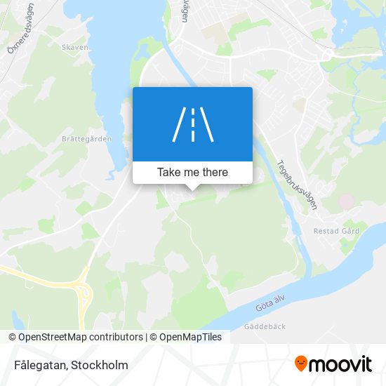 Fålegatan map