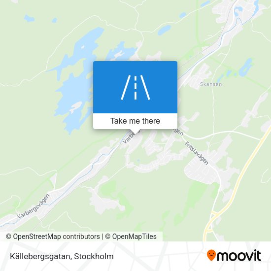 Källebergsgatan map