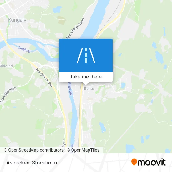 Åsbacken map