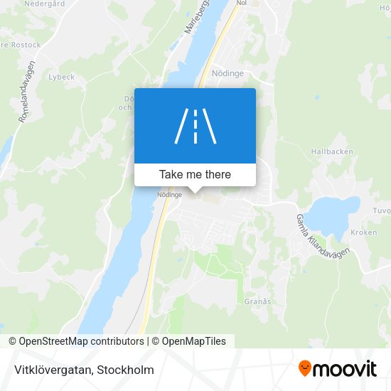 Vitklövergatan map