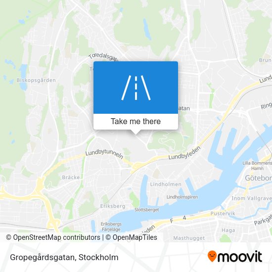 Gropegårdsgatan map