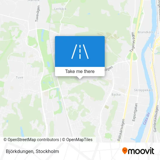 Björkdungen map