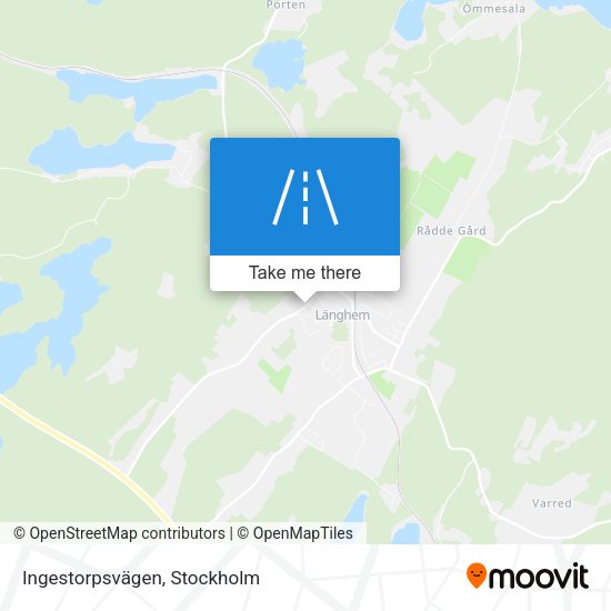 Ingestorpsvägen map
