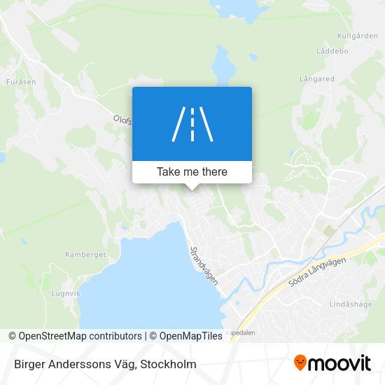 Birger Anderssons Väg map
