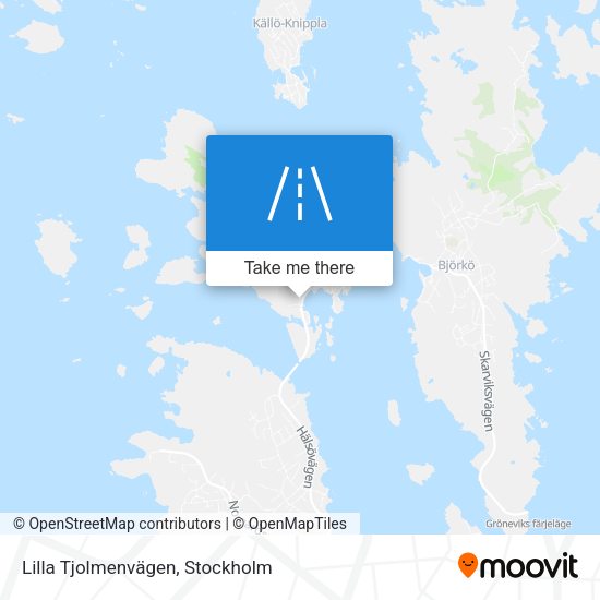 Lilla Tjolmenvägen map