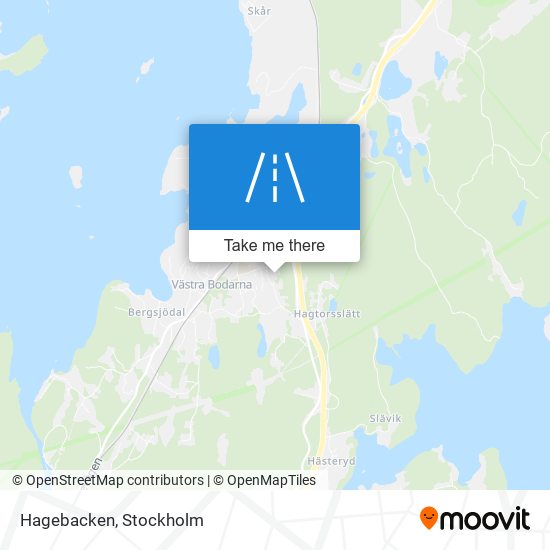 Hagebacken map