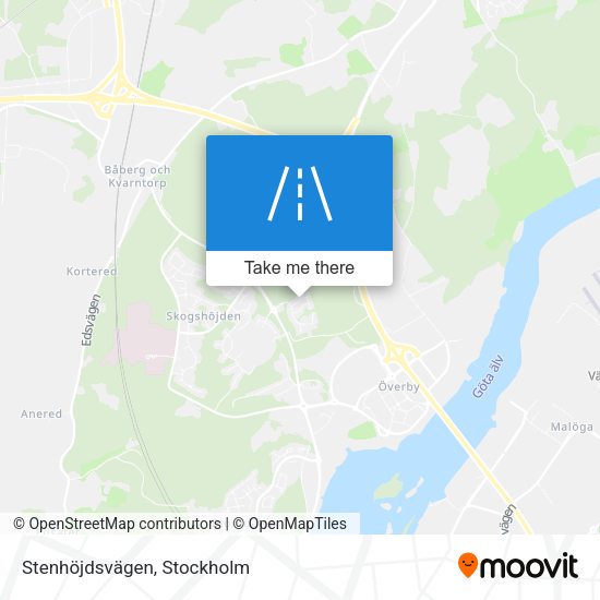 Stenhöjdsvägen map