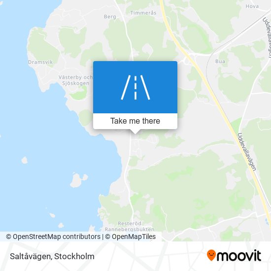 Saltåvägen map