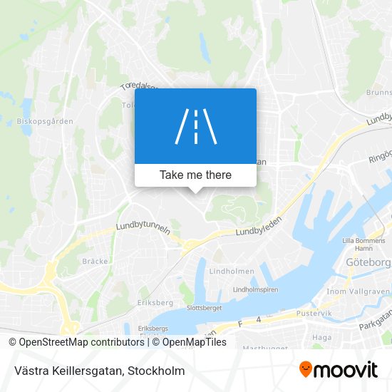 Västra Keillersgatan map