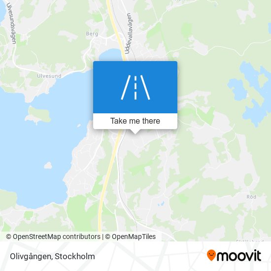 Olivgången map