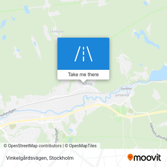 Vinkelgårdsvägen map