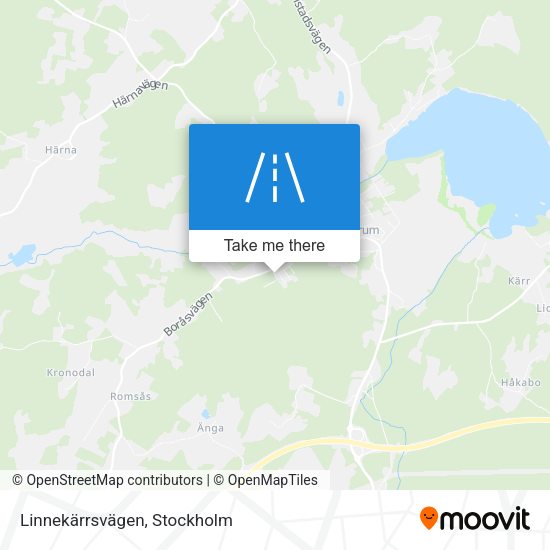 Linnekärrsvägen map