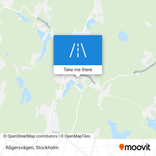 Rågersvägen map