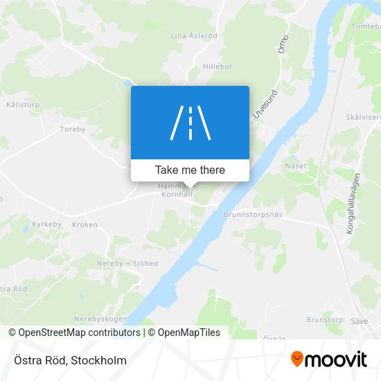 Östra Röd map