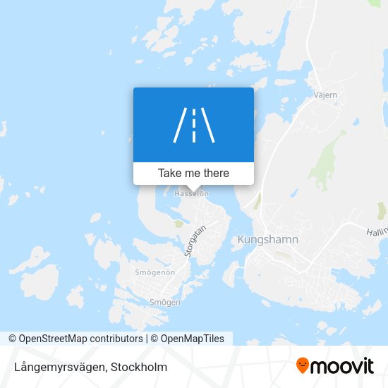 Långemyrsvägen map