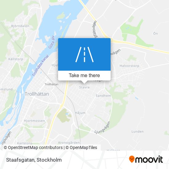 Staafsgatan map