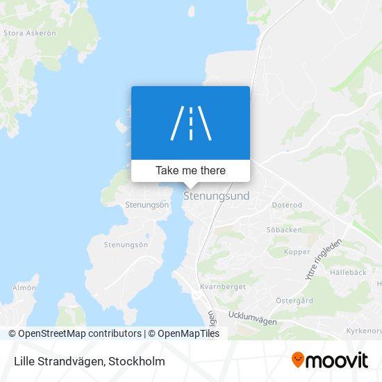 Lille Strandvägen map