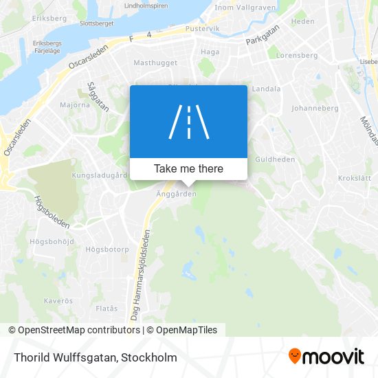 Thorild Wulffsgatan map