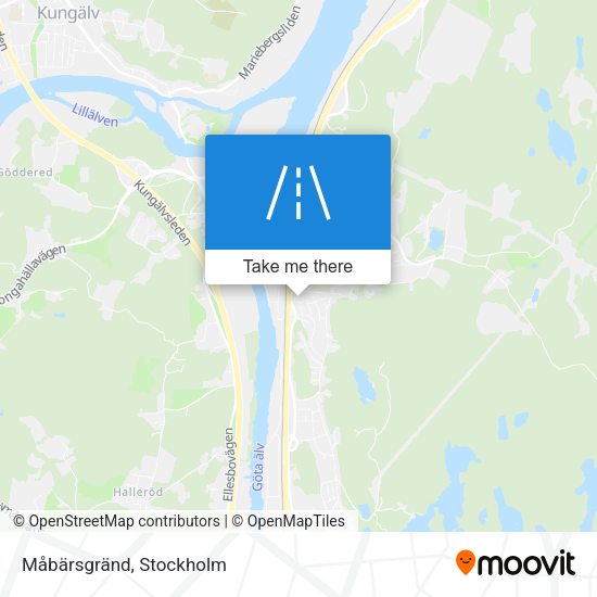 Måbärsgränd map