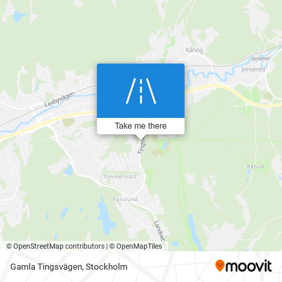 Gamla Tingsvägen map