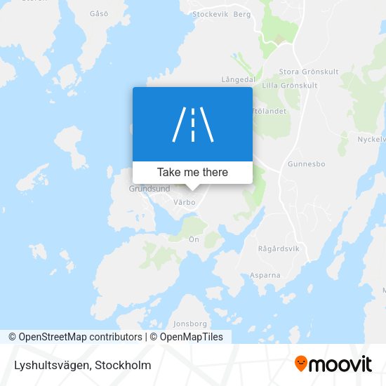 Lyshultsvägen map