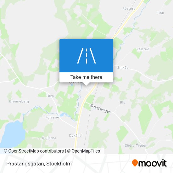 Prästängsgatan map