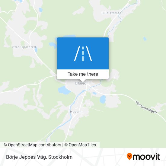 Börje Jeppes Väg map