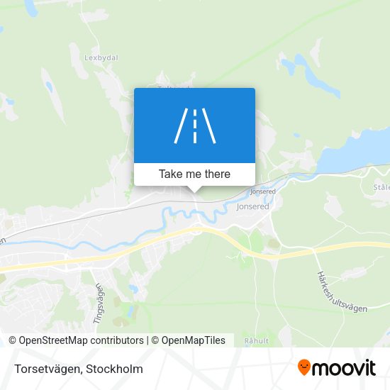 Torsetvägen map