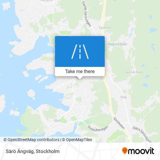 Särö Ängväg map