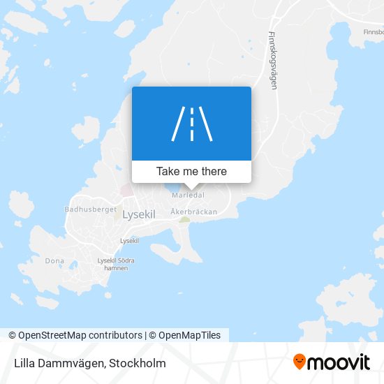 Lilla Dammvägen map