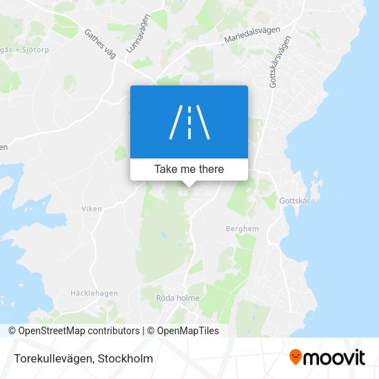 Torekullevägen map