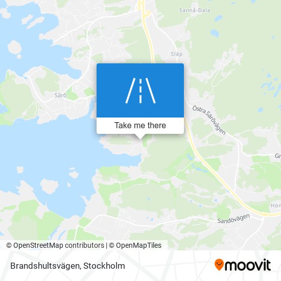 Brandshultsvägen map