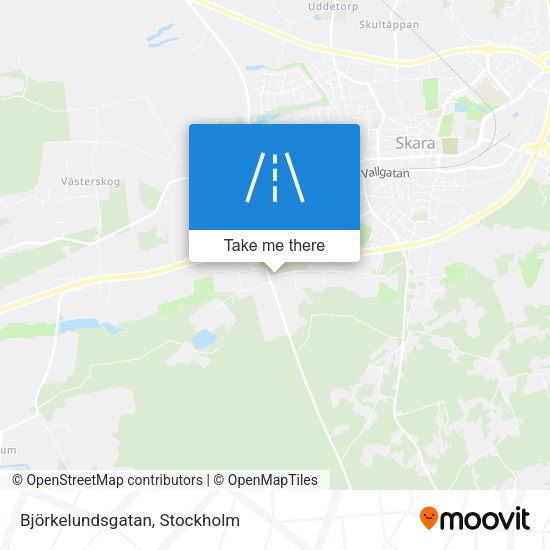 Björkelundsgatan map