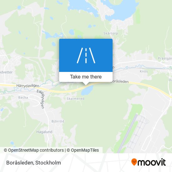 Boråsleden map