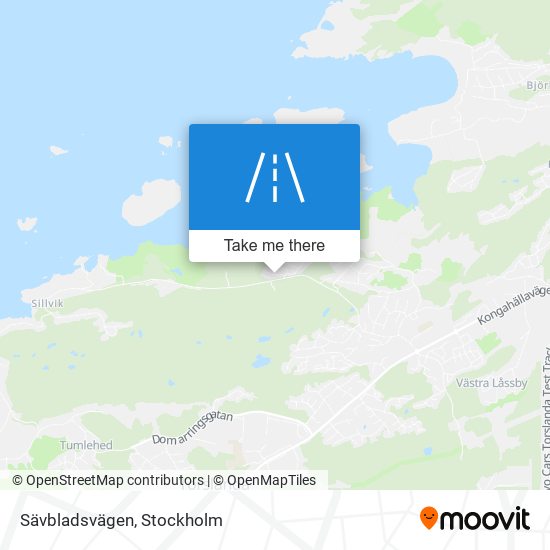 Sävbladsvägen map