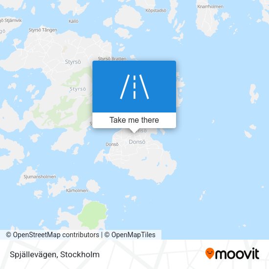 Spjällevägen map